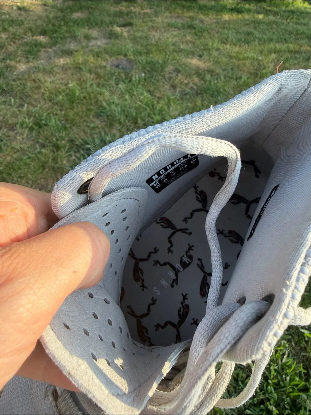 NOBULL Outwork High-Top trainer Sneakers. Frostbite Camo - Size M9 / W10.5